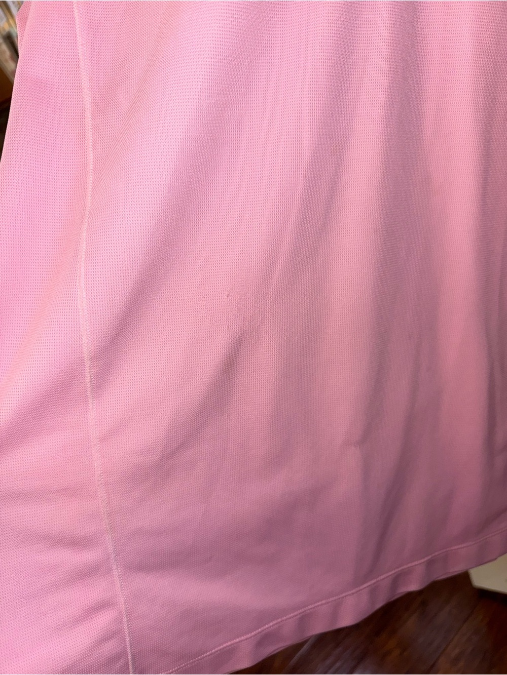 Nike Pink Men's Dri-Fit Golf Polo - Picture 3 of 3